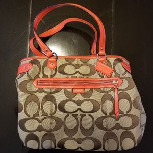 Coach satchel purse